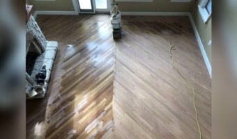 Hardwood Floor Restaining