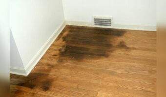 Remove Dark Stains from Hardwood Floors