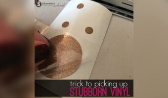 Vinyl Won'T Stick to Transfer Tape