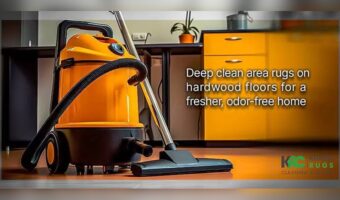 How to Deep Clean Area Rugs on Wood Floors