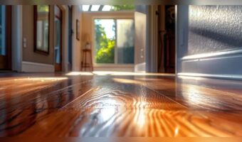 How to Reduce Slipperiness on Wood Floors