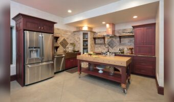 Wood Floor Colors With Cherry Cabinets